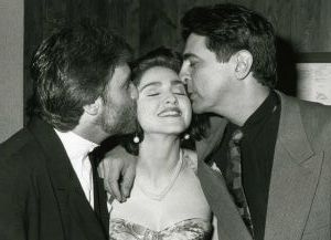 Madonna , Ron Silver, Joe Mantenga 1988 NYC.jpg